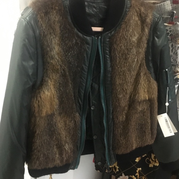 Tory Burch reversible fur jacket - Picture 3 of 5